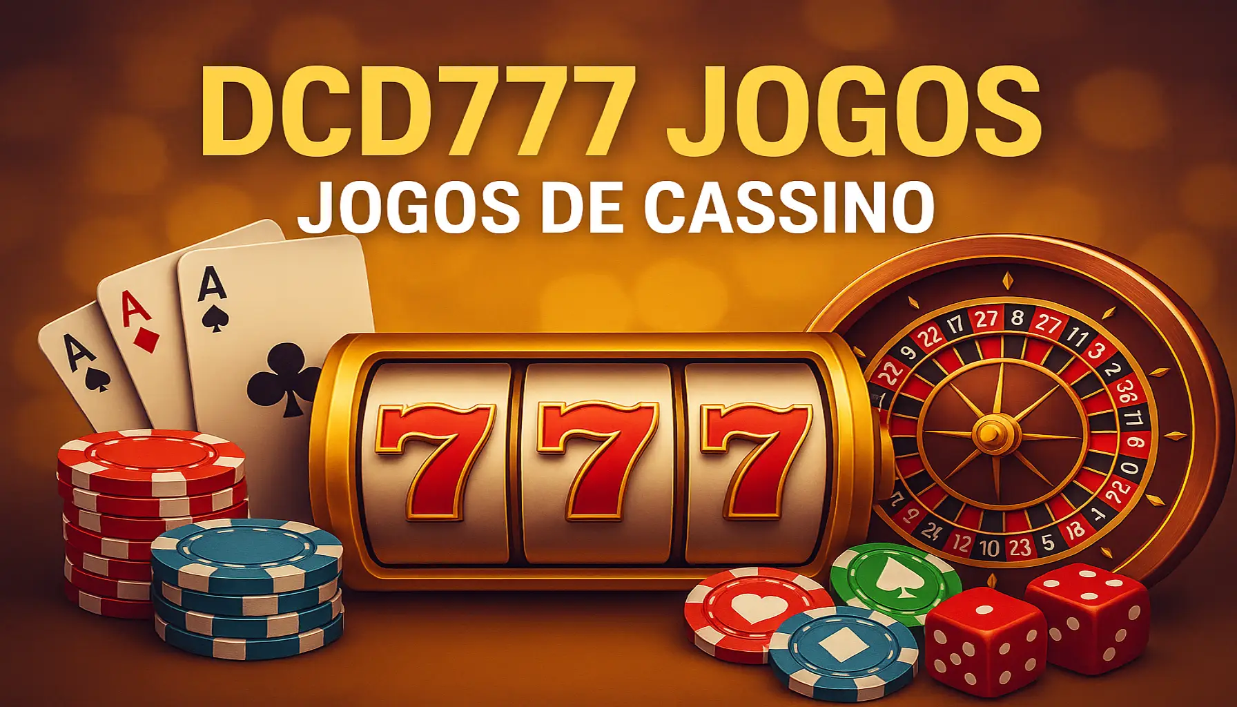 Jogos de cassino online inovadores e emocionantes na DCD777