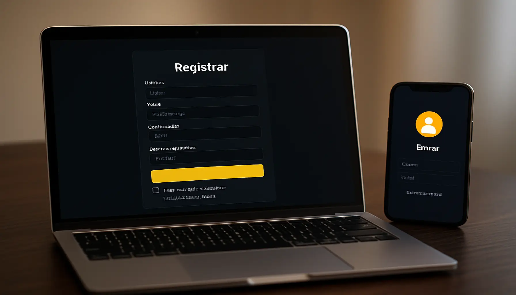 Não Perca tempo, o rRgistro na site DCD777