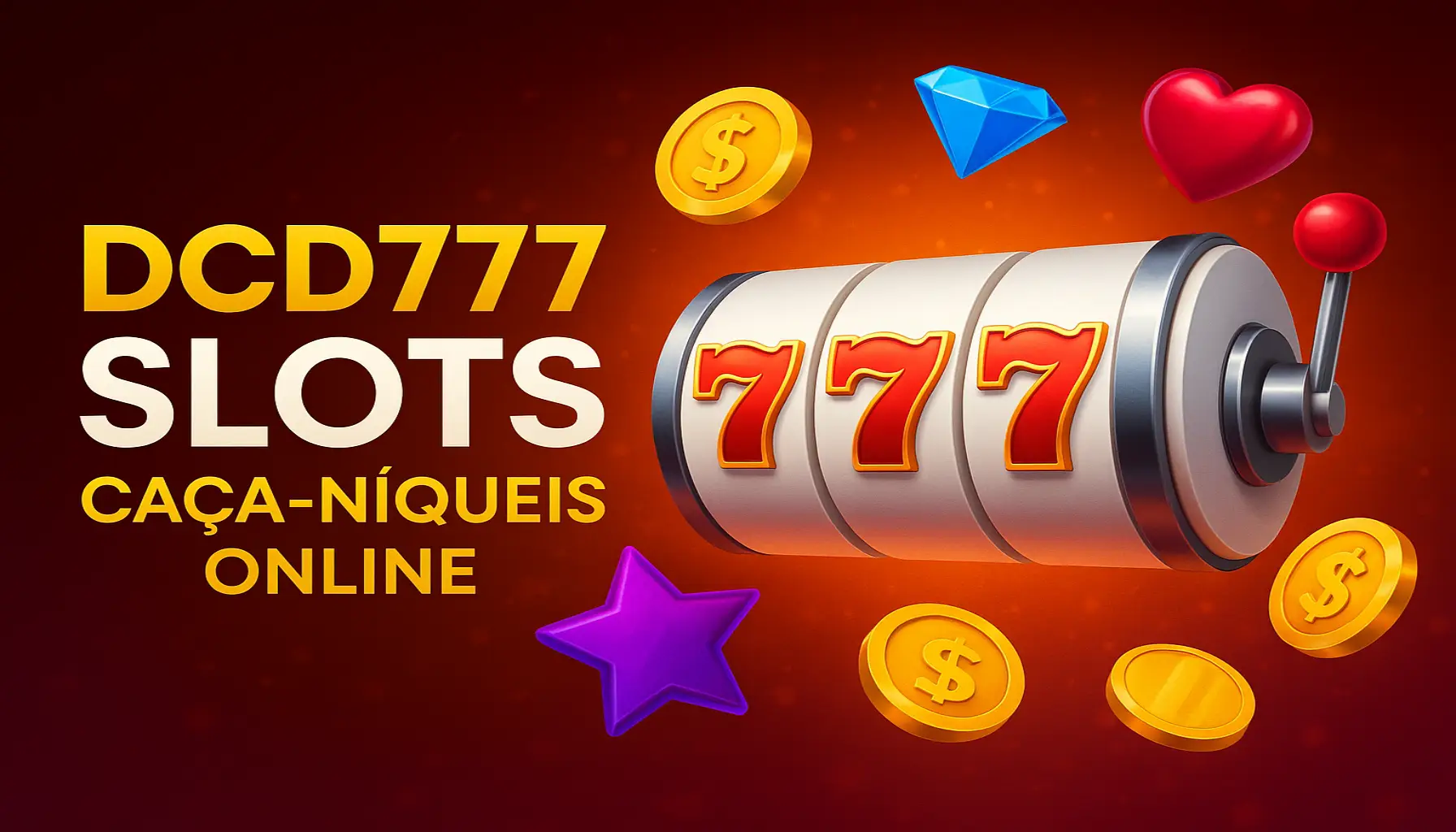 Explore o mundo das slot machines no DCD777 Casino
